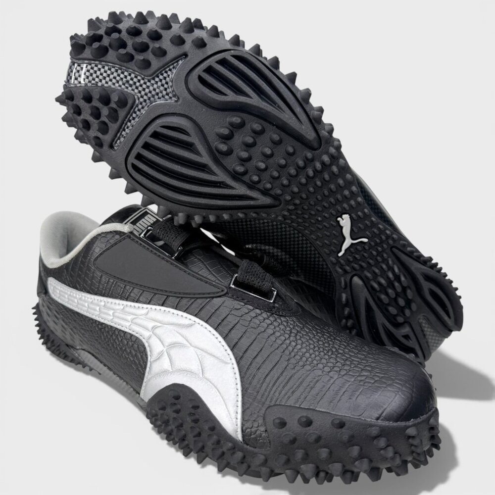 A$AP ROCKY x PUMA Mostro OG Black Silver Men's Size 10 404408-01 Authentic NEW - Picture 11 of 14